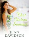 That Italian Summer - Jean Davidson