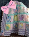 Hearts and Flowers Baby Afghan Crochet Pattern - Sharon Santorum