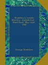 Bradshaw's London Monthly Alphabetical ... Hand-book. May-sept., 1862 - George Bradshaw