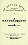 A Raskolnikoff - Emmanuel Bove