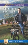 Explosive Secrets (Texas K-9 Unit) - Valerie Hansen