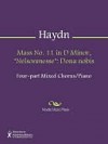 Mass No. 11 in D Minor, "Nelsonmesse" - Franz Haydn