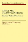 Affect and Accuracy in Recall: Studies of 'Flashbulb' Memories - Eugene Winograd