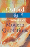 Oxford Dictionary of Modern Quotations - Elizabeth Knowles