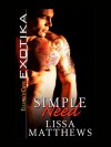 Simple Need - Lissa Matthews