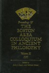 The Proceedings Of The Boston Area Colloquium In Ancient Philosophy - John Cleary, William Wians