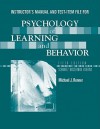 Psychology Of Learning And Behavior - Barry Schwartz, Edward A. Wasserman, Steven J. Robbins