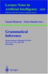 Grammatical Inference: 4th International Colloquium, ICGI-98, Ames, Iowa, USA, July 12-14, 1998, Proceedings (Lecture Notes in Computer Science / Lecture Notes in Artificial Intelligence) - Vasant Honavar, Giora Slutzki