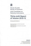 Thirty-Sixth Report of Session 2010-12: Drawing Special Attention to: House of Lords Paper 239 Session 2010-12 - The Stationery Office