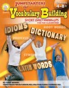 Jumpstarters for Vocabulary Building, Grades 4 - 8: Short Daily Warm-Ups for the Classroom - Cindy Barden