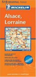 Michelin France Alsace, Lorraine (Michelin Local France Maps) (Multilingual Edition) - Michelin Travel Publications