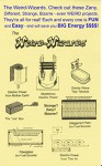 The Weird Wizards. Check out these Zany, Different, Strange, Bizarre - even WEIRD projects. They're all for real! Each and every one is Fun and Easy - and will save you BIG Energy $$$$. - Gordon Weigle, Cecil "Ray" Freeman Jr.