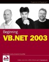 Beginning VB.NET 2003 - Thearon Willis, Richard Blair, Jonathan Crossland