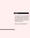 An Implicit Review Method for Measuring the Quality of In-Hospital Nursing Care of Elderly Congestive Heart Failure Patients - Marjorie Pearson