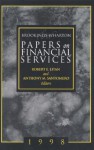 Brookings-Wharton Papers on Financial Services: 1998 - Robert E. Litan