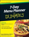 7-Day Menu Planner For Dummies - Susan Nicholson