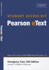 Emergency Care, Pearson Etext Student Access Code Card - Daniel Limmer