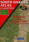 South Dakota Atlas And Gazetteer: Topo Maps Of The Entire State: Back Roads, Outdoor Recreation (South Dakota Atlas & Gazetteer) - Delorme Publishing Company