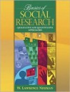 Basics of Social Research: Quantitative and Qualitative Approaches - W. Lawrence Neuman
