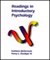 Readings in Psychology Psychology - Kathleen McDermott, Henry L. Roediger III