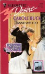 Annie Says I Do - Carole Buck