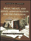 Study Guide to Accompany Wills, Trusts, and Estate Administration for the Paralegal - Dennis R. Hower, Lisa Morris Duncan