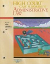 High Court Case Summaries on Administrative Law: Keyed to Funk, 3rd Ed. - West Publishing Group