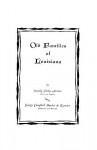 Old Families of Louisiana - Stanley C. Arthur, Stanley Clisby Arthur, Stanley C. Arthur