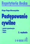 Postępowanie cywilne : pytania egzaminacyjne, kazusy, tablice - Kinga Flaga-Gieruszyńska