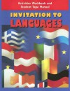 Invitation to Languages Activities Workbook and Student Tape Manual - Conrad J. Schmitt