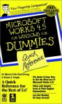 Microsoft Works 4.5 for Windows for Dummies: Quick Reference - Bjoern Hartsfvang, Bjoern Hatrsfvang, Stuart Stuple, Stuart J. Stuple