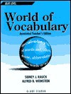 World of Vocabulary Blue Level Ate 1996c - Globe, Alfred B. Weinstein