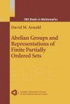 Abelian Groups and Representations of Finite Partially Ordered Sets - David Arnold