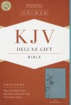 KJV Deluxe Gift Bible, Teal LeatherTouch - Holman Bible Publisher