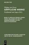 Spraach-Ubung. Rosen-Mand. Helikonische Hechel. Sendeschreiben an Den Kreutztragenden - Ulrich Mache