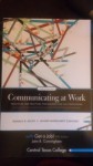 Communicating at Work: Principles and Practices for Business and the Professions - Ronald B. Adler, Jeanne Marquardt Elmhorst