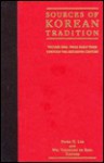 Sources of Korean Tradition: Volume I: From Early Times Through the Sixteenth Century - Peter H. Lee