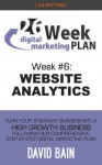 WEBSITE ANALYTICS: Week #6 of the 26-Week Digital Marketing Plan [Edition 3.0] - David Bain