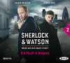 Sherlock & Watson - Neues aus der Baker Street: Ein Fluch in Rosarot (Fall 2): Hörspiel mit Johann von Bülow, Florian Lukas u.v.a. (1 CD) - Viviane Koppelmann, Leonhard Koppelmann