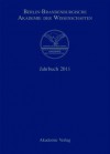 Jahrbuch 2011 - Berlin-Brandenburgische Akademie Der Wissenschaften