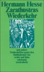 Zarathustras Wiederkehr - Hermann Hesse, Volker Michels