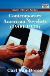 Contemporary American Novelists (1900-1920) - Carl Doren