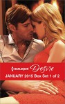 Harlequin Desire January 2015 - Box Set 1 of 2: Because of the Baby...Snowed In with Her ExCowgirls Don't Cry - Cat Schield, Andrea Laurence, Silver James