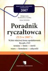 Poradnik ryczałtowca ZUS w 2007r. - Małgorzata Borkiewicz Liszka, Anna Jeleńska