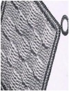 #0878 MODERN POT HOLDER VINTAGE CROCHET PATTERN - Princess of Patterns