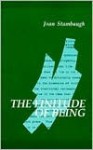 Finitude of Being - Joan Stambaugh