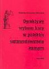 Dyrektywy wyboru kary w polskim ustawodawstwie karnym - Violetta Konarska-Wrzosek