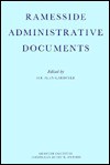 Ramesside Administrative Documents - Alan H. Gardiner