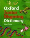 Barron's Junior Rhyming Dictionary - John Foster, Rupert Van Wyk