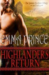 Highlander's Return: The Sinclair Brothers Trilogy, Book 2.5 (Bonus Novella) - Emma Prince